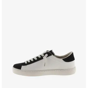 Leather and suede effect trainers Victoria Berlín image-3