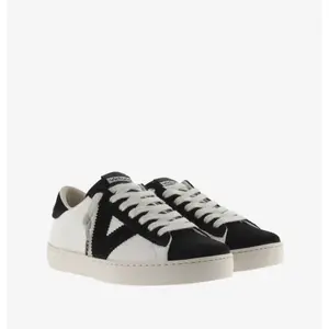 Leather and suede effect trainers Victoria Berlín image-2