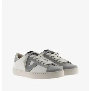 Leather and suede effect trainers Victoria Berlín image-2