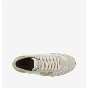 Perforated leather effect and suede trainers Victoria Berlín image-1