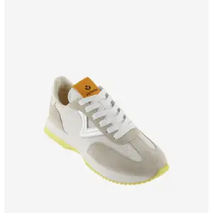Metallic nylon suede trainers for women Victoria Cosmos image-1