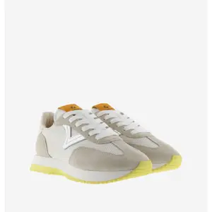 Metallic nylon suede trainers for women Victoria Cosmos image-2