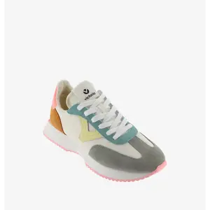 Multicolour suede nylon trainers for women Victoria Cosmos image-1