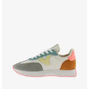 Multicolour suede nylon trainers for women Victoria Cosmos image-3