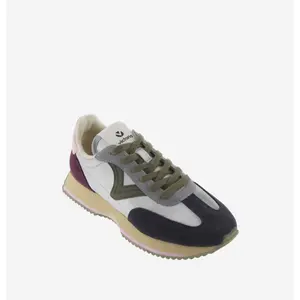 Multicoloured nylon metal suede sneakers for women Victoria Cosmos image-1