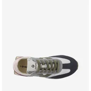 Multicoloured nylon metal suede sneakers for women Victoria Cosmos image-5
