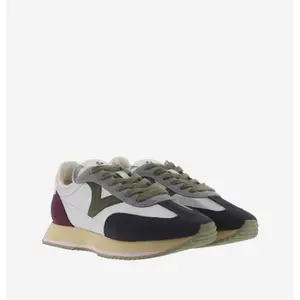 Multicoloured nylon metal suede sneakers for women Victoria Cosmos image-2
