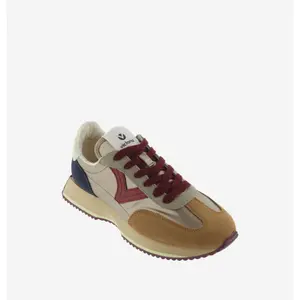Multicoloured nylon metal suede sneakers for women Victoria Cosmos image-1