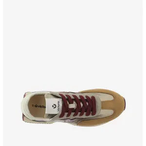 Multicoloured nylon metal suede sneakers for women Victoria Cosmos image-4