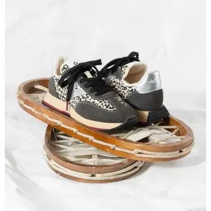 Animal print nylon women's sneakers Victoria Cosmos image-5