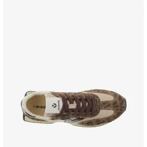 Animal print nylon women's sneakers Victoria Cosmos image-3