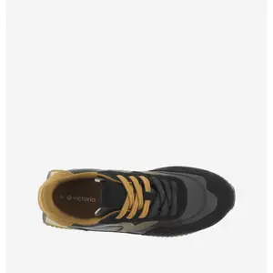 Nylon, metal and suede trainers Victoria Cosmos image-3