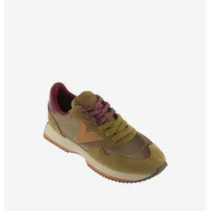 Nylon, metal and suede trainers Victoria Cosmos image-1