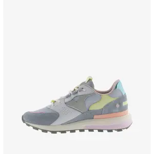 Women's nylon and suede trainers Victoria Luna image-4