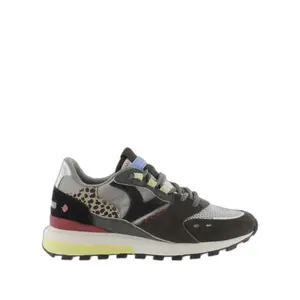 Animal print nylon metal sneakers for women Victoria Luna image-0