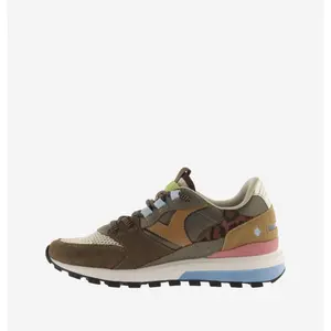 Animal print nylon metal sneakers for women Victoria Luna image-4