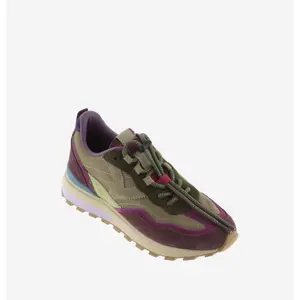 Nylon and suede trainers Victoria Luna image-1