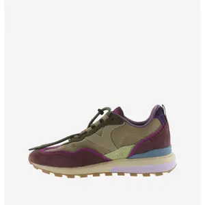 Nylon and suede trainers Victoria Luna image-4