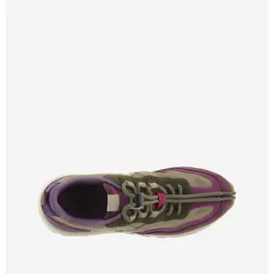 Nylon and suede trainers Victoria Luna image-5
