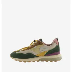 Nylon and suede trainers Victoria Luna image-4