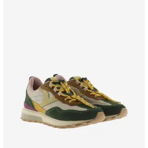 Nylon and suede trainers Victoria Luna image-3
