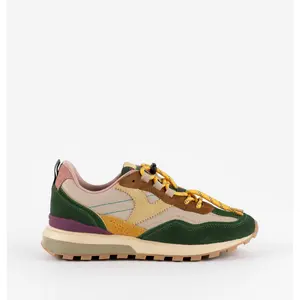 Nylon and suede trainers Victoria Luna image-2