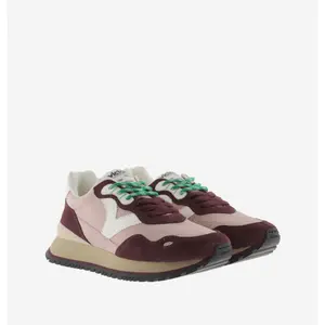 Women's nylon and suede trainers Victoria Viento image-2