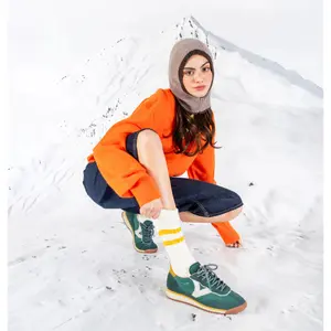 Nylon and split leather sneakers for women Victoria Saturno image-5