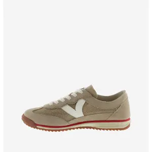 Women's suede mesh trainers Victoria Saturno image-3