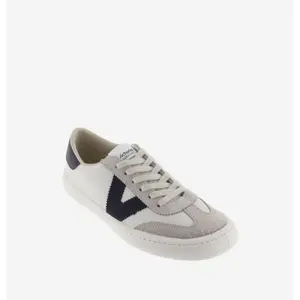 Leather and suede effect trainers for women Victoria Olmo image-1