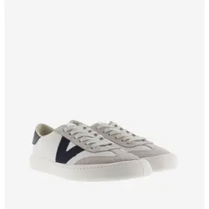 Leather and suede effect trainers for women Victoria Olmo image-2