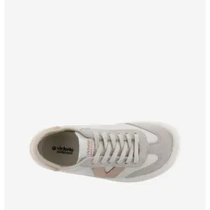 Leather and suede effect trainers for women Victoria Olmo image-4