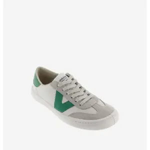 Leather and suede effect trainers for women Victoria Olmo image-1