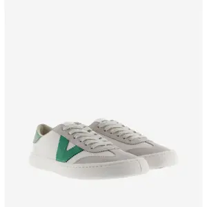 Leather and suede effect trainers for women Victoria Olmo image-2