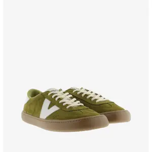 Suede leather trainers Victoria Olmo Barefoot image-2