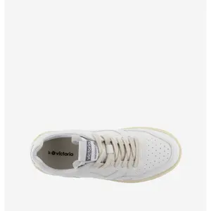 Retro leather effect trainers Victoria Seúl image-4