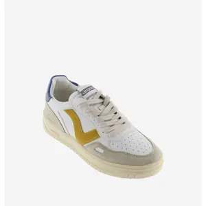 Leather and suede effect sneakers Victoria Seúl image-1