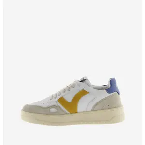 Leather and suede effect sneakers Victoria Seúl image-3