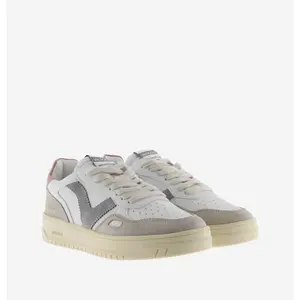Leather effect and split leather Trainers Victoria Seúl image-2