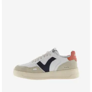 Leather effect and split leather Trainers Victoria Seúl image-3
