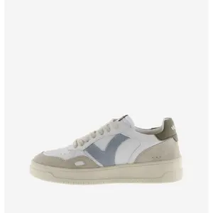 Leather effect and split leather Trainers Victoria Seúl image-2