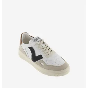 Leather effect and split leather Trainers Victoria Seúl image-1