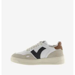 Leather effect and split leather Trainers Victoria Seúl image-3