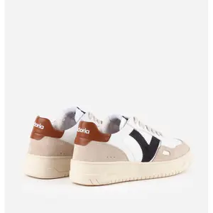 Leather effect and split leather Trainers Victoria Seúl image-2