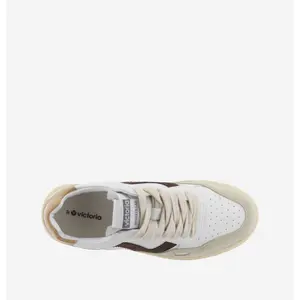 Seoul leather and suede effect sneakers Victoria image-4