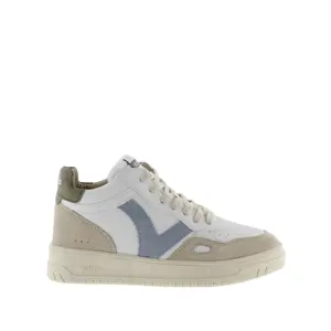 Leather effect and split leather Trainers Victoria Seúl image-0