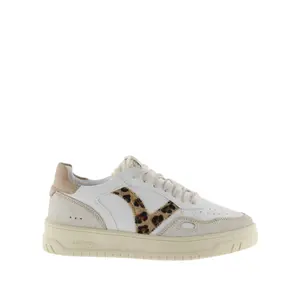 Women's Seoul skin and animal effect sneakers Victoria image-0