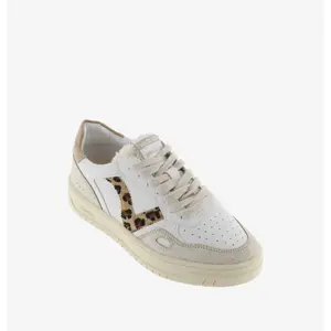 Women's Seoul skin and animal effect sneakers Victoria image-1