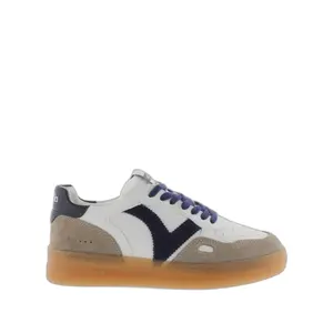 Leather and suede effect sneakers Victoria Seúl image-0