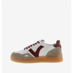 Seoul leather and suede effect sneakers Victoria image-1